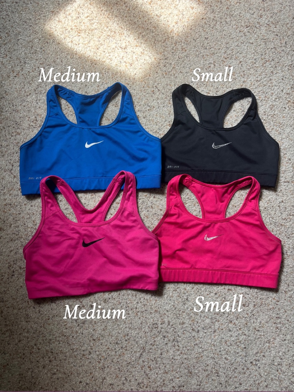 Nike Women's Dri-FIT Racerback Sports Bras
